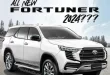Toyota Fortuner Hybrid rendering front